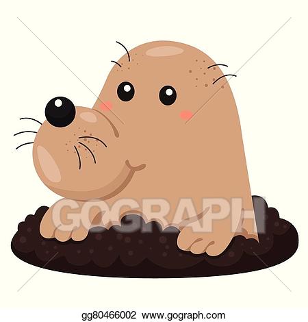 groundhog clipart mole