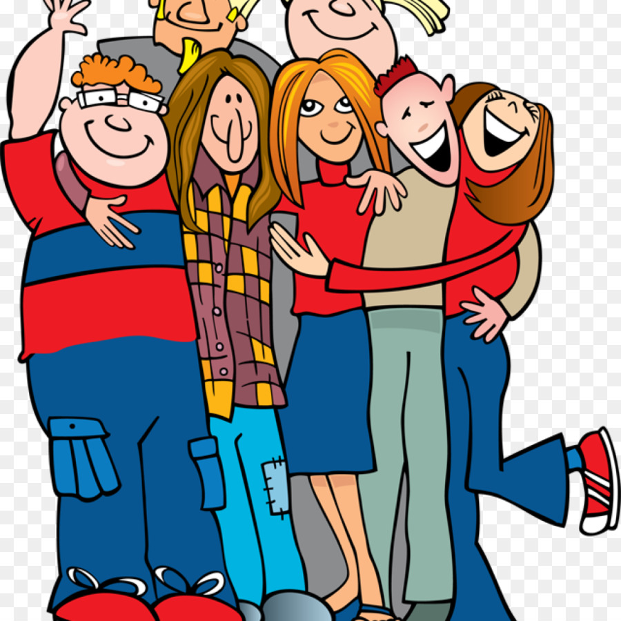 Happy Group Of People Clip Art