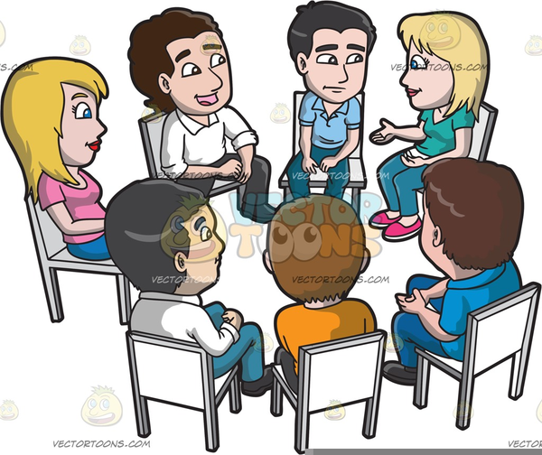 group clipart group conversation