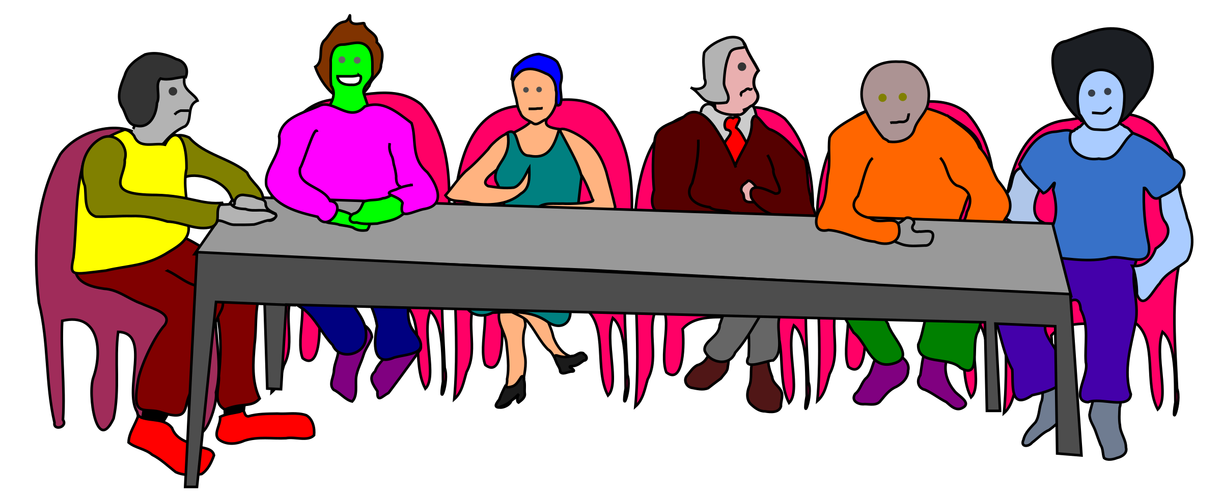 group clipart group meeting