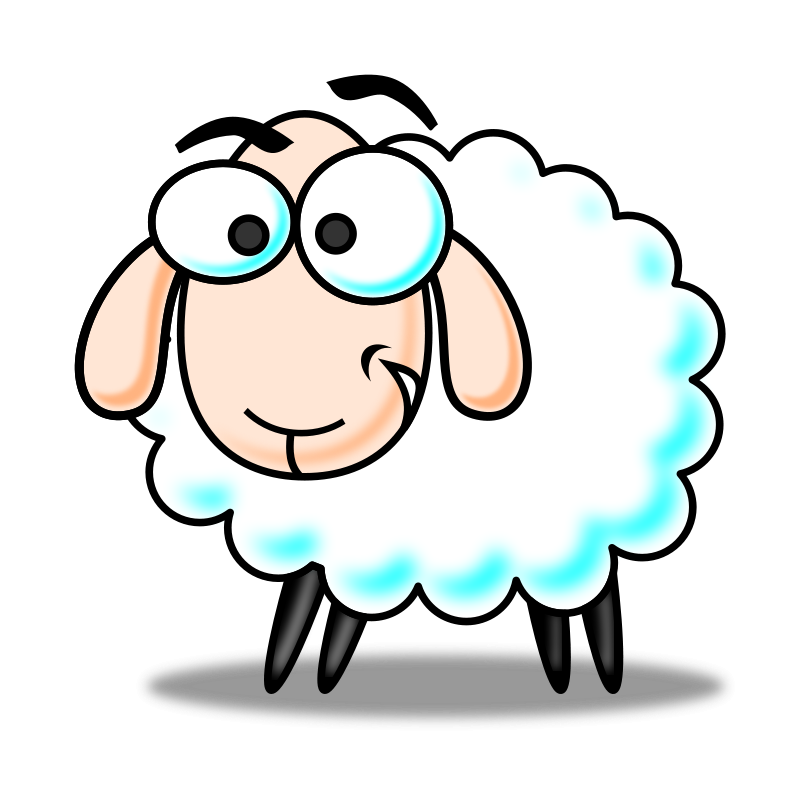 group clipart sheeps