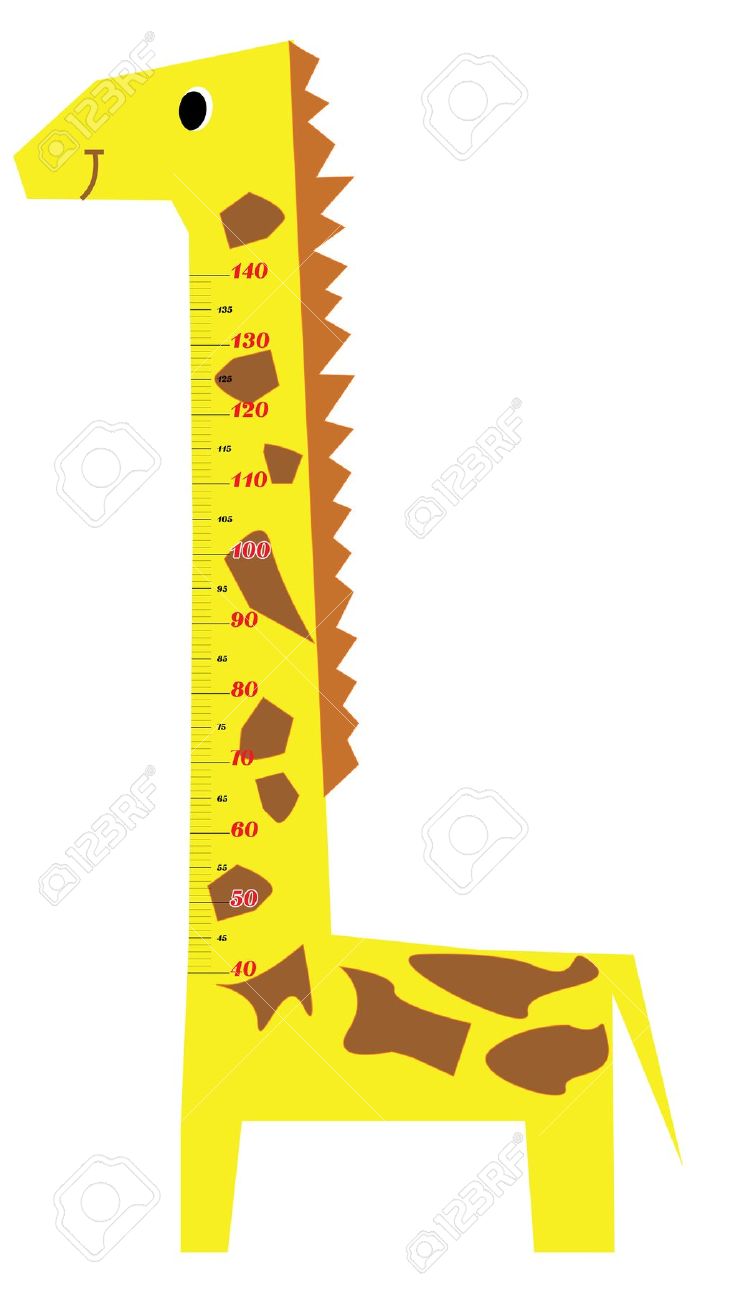 growth clipart height scale
