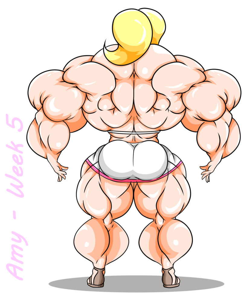 Amy growth week by. Muscles clipart muscle biceps