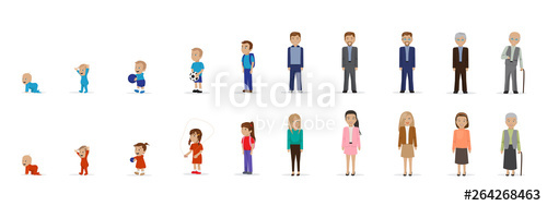 growth clipart old female
