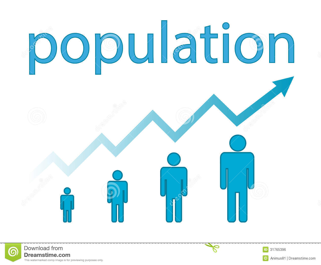growth clipart population distribution