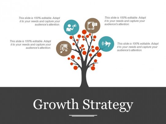 Growth clipart strategy. Template ppt powerpoint presentation