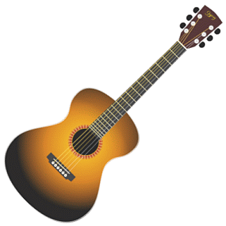 Guitar clipart. Acoustic panda free images