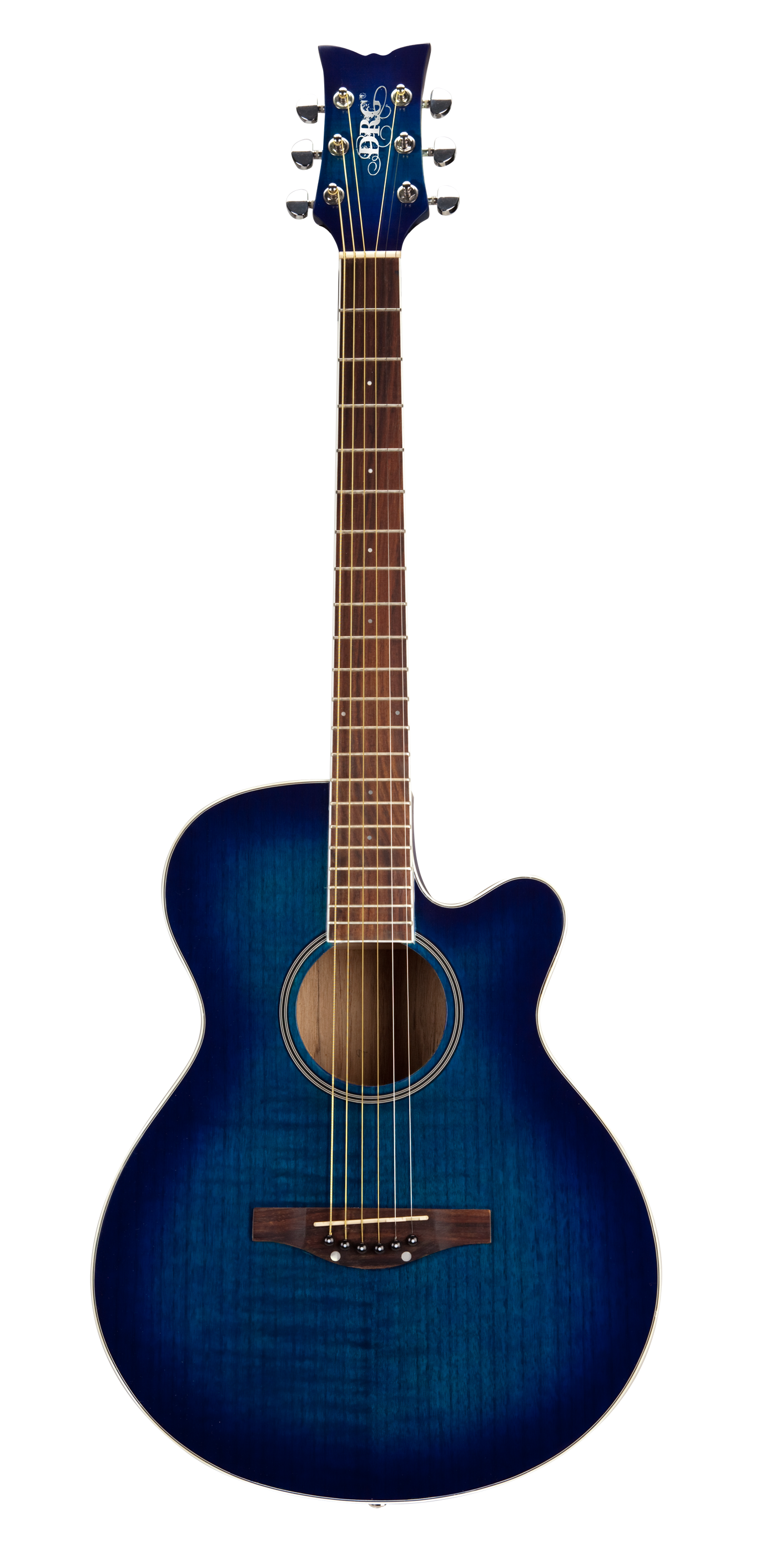 Sophomore acoustic transparent blue. Guitar clipart 80 guitar