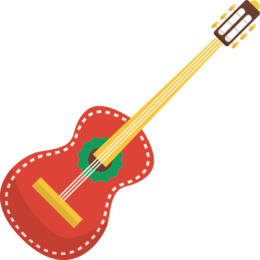 Guitar clipart flamenco guitar. Download mexican png clip