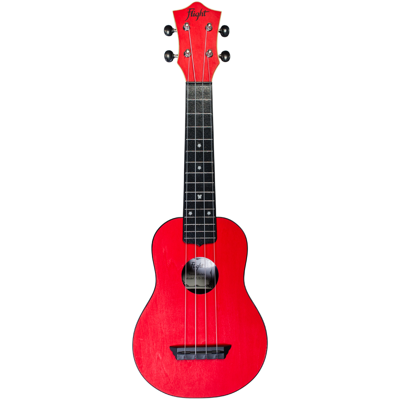 Flight tus red ukuleles. Guitar clipart ukelele