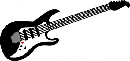 Guitar clipart vector. Free electric guitars and