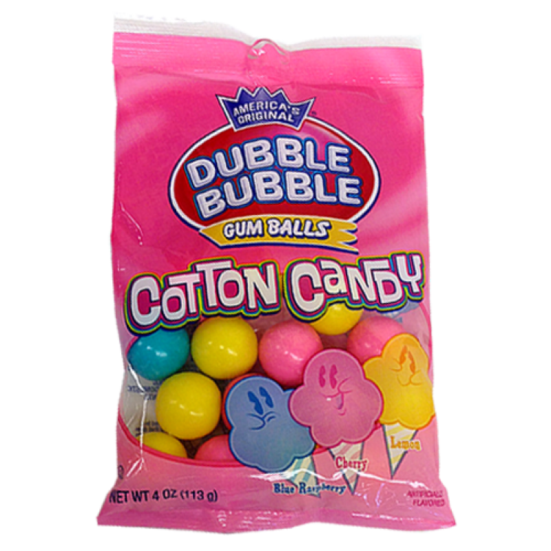 Gum clipart dubble. Bubble balls cotton candy