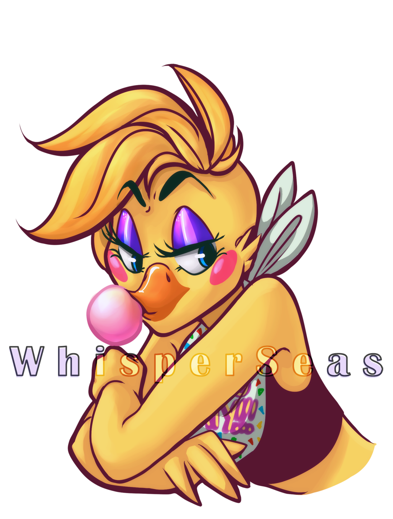 Five nights at freddy. Gum clipart popped bubble