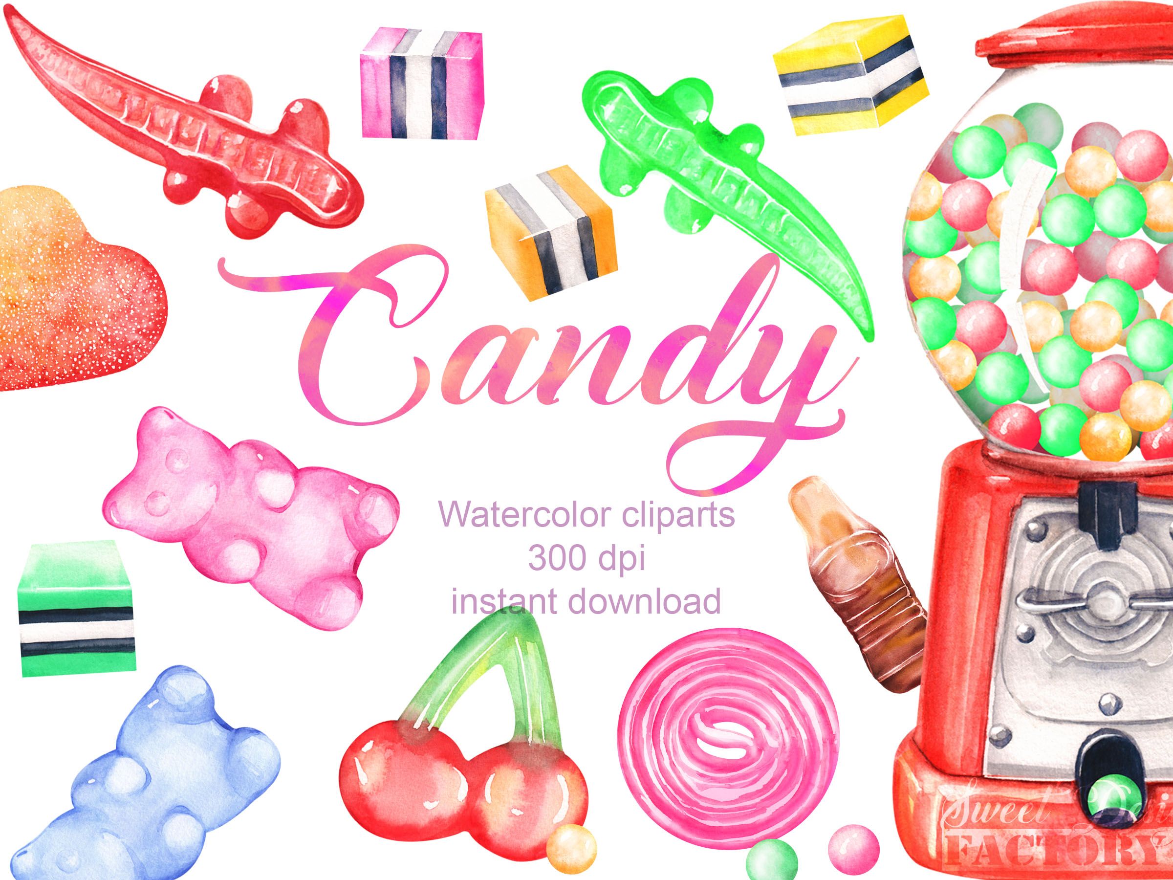 Vintage candies. Конфеты акварель. Candy клипарт. Клипарт акварель конфетка. Candy Watercolor.