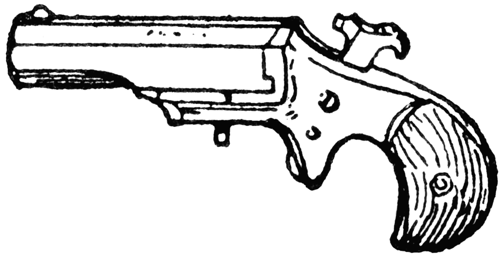 guns clipart line art