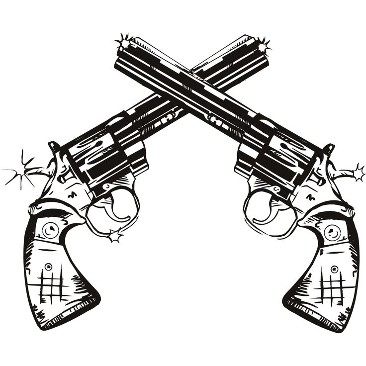 gun clipart western