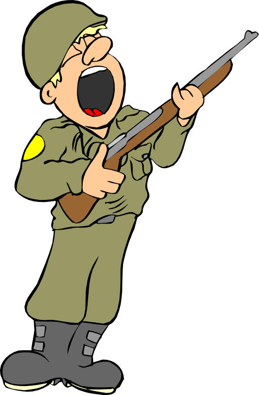 Guns clipart animated. Free mexican soldier cliparts