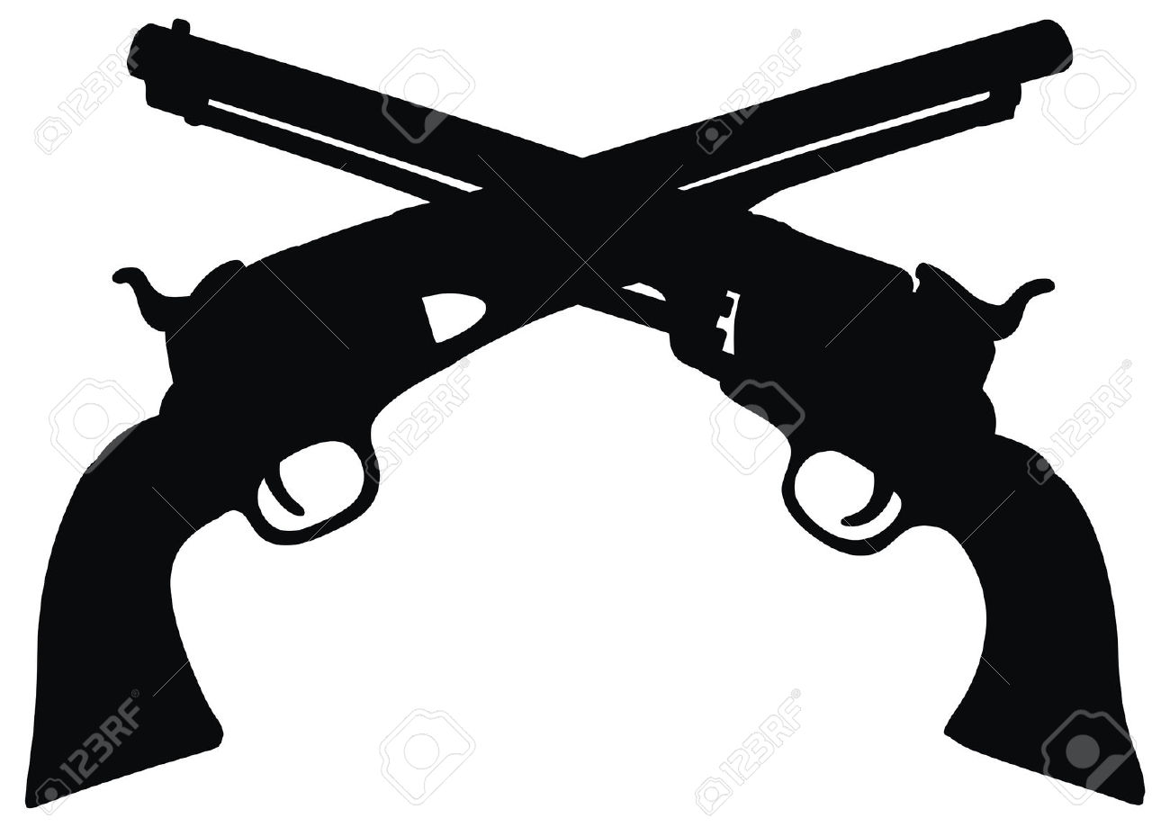 pistol clipart cowboy