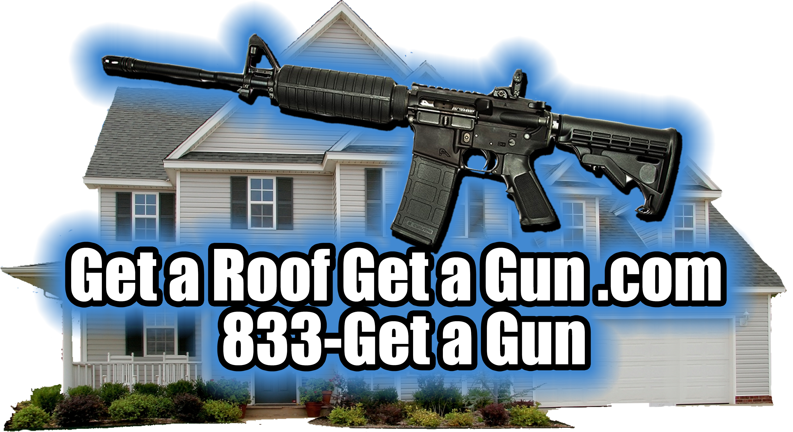 guns clipart roofing