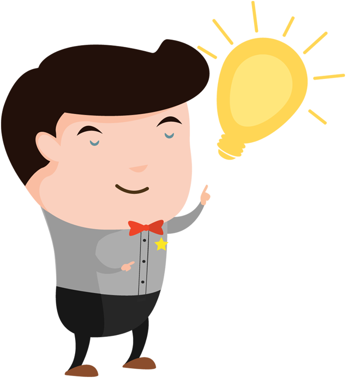 Thinking clipart lightbulb.  collection of man