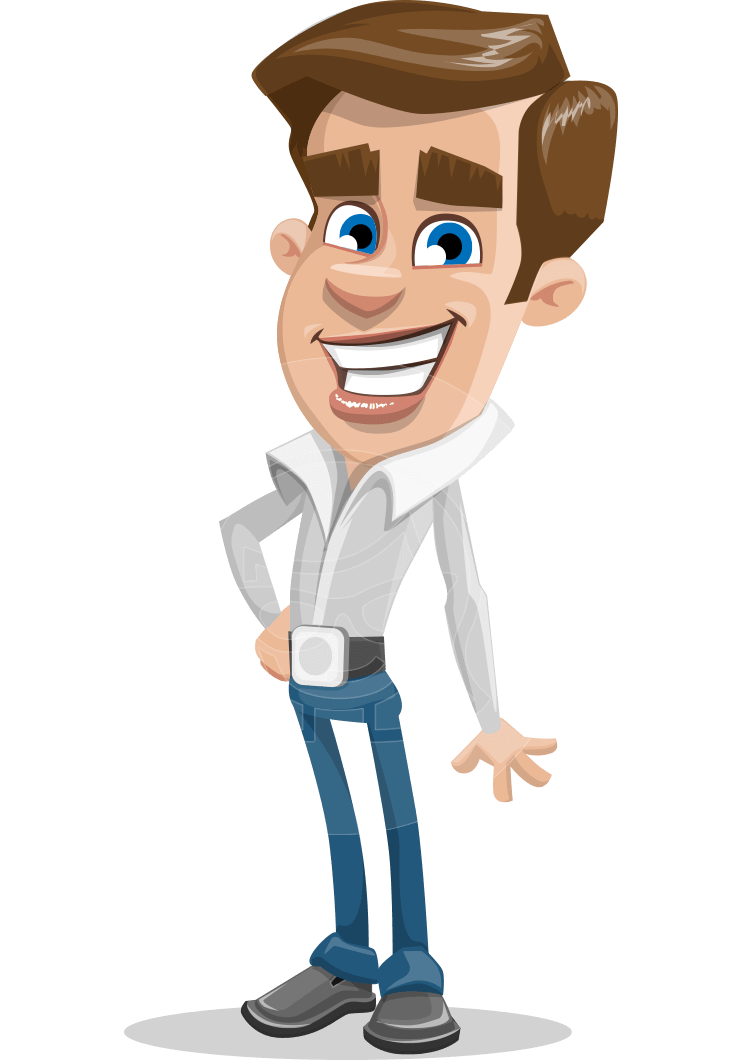 guy clipart casual