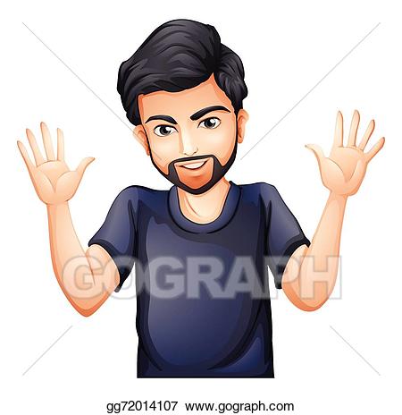 tall clipart handsome man