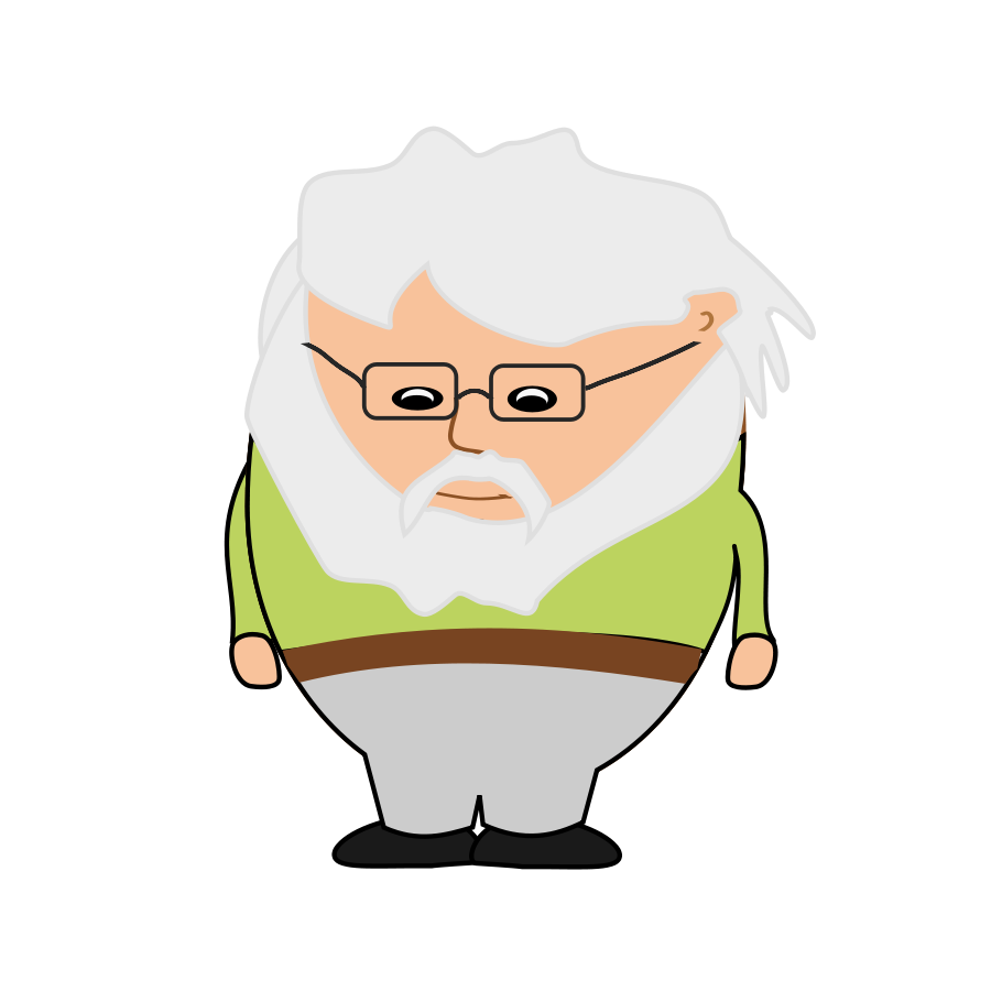 old clipart small person