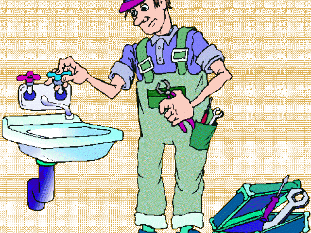 Fat person image free. Plumber clipart animated
