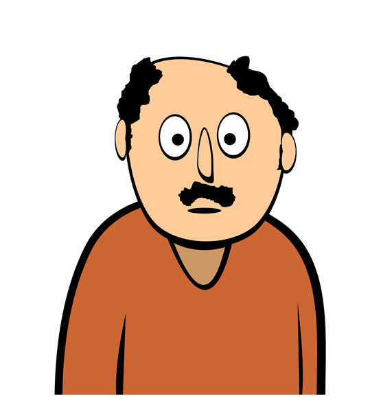 male clipart normal man