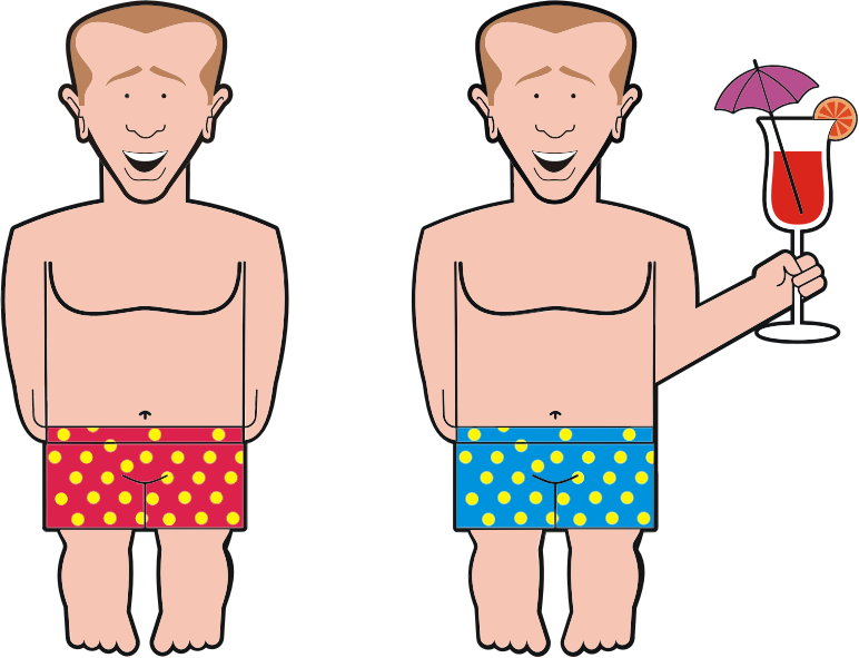 guy clipart shirtless guy