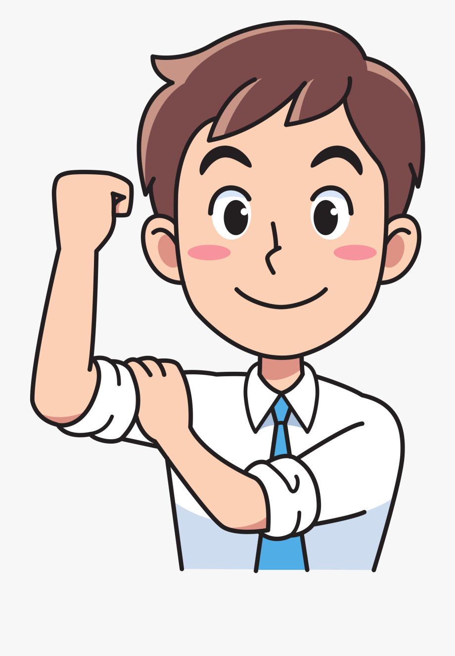 guy clipart strong