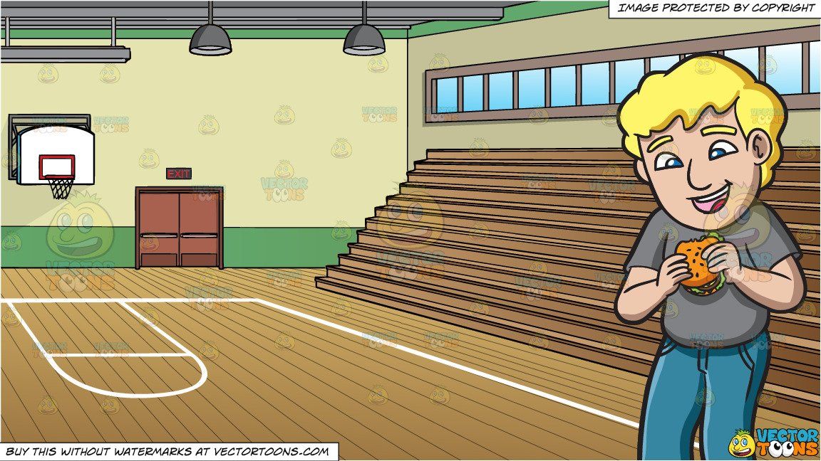 Gym clipart cartoon school, Gym cartoon school Transparent FREE for