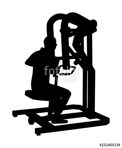 gym clipart exercise machine