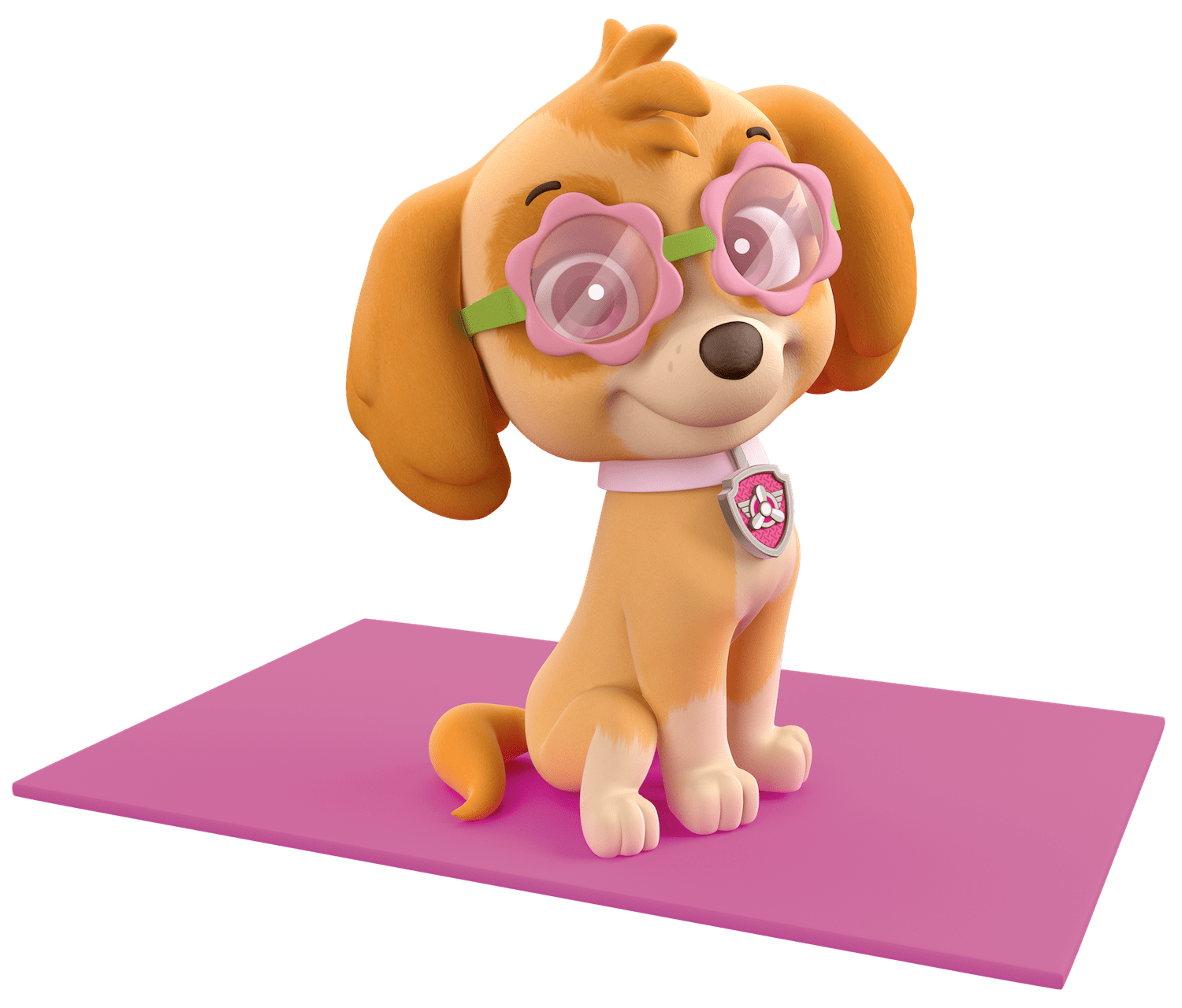 Pink clipart paw patrol. Skye ready for the