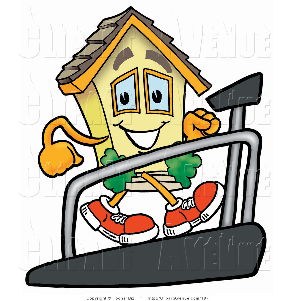 Cartoon images free download. Gym clipart home gym