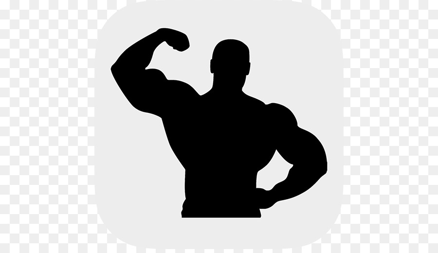 gym clipart silhouette