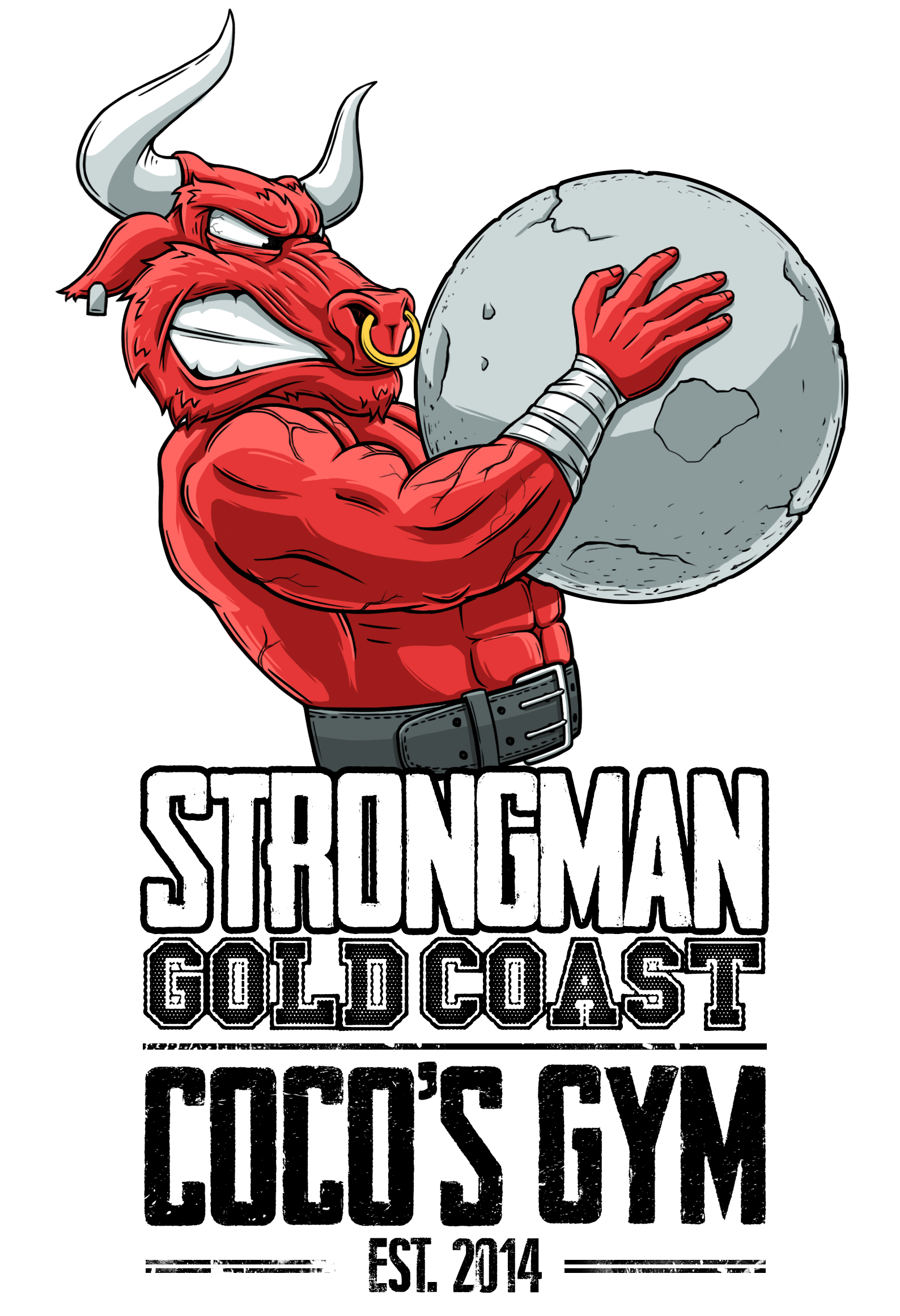 gym clipart strong man
