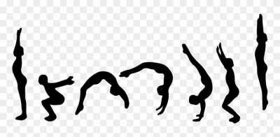 gymnastics clipart back handspring