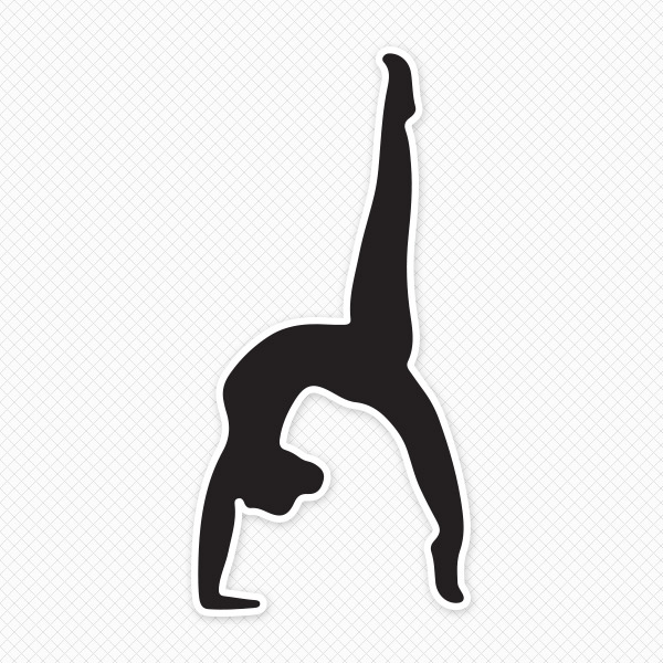 Gymnast clipart back tuck. Best tumbling clipartion com