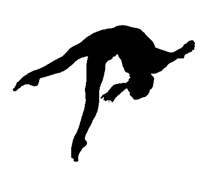 Silhouette images gallery for. Gymnast clipart back tuck
