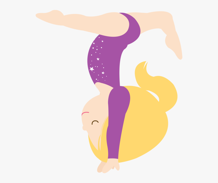 gymnast clipart cartoon
