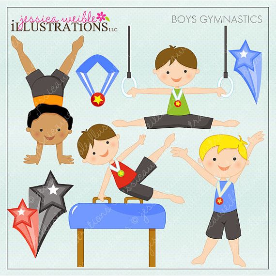 Gymnastics clipart gymnastics party. Pin on ideas 