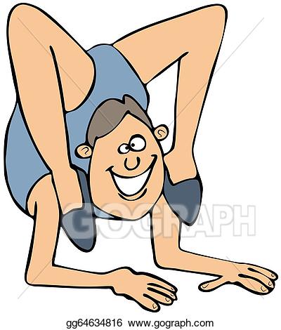 gymnast clipart contortion