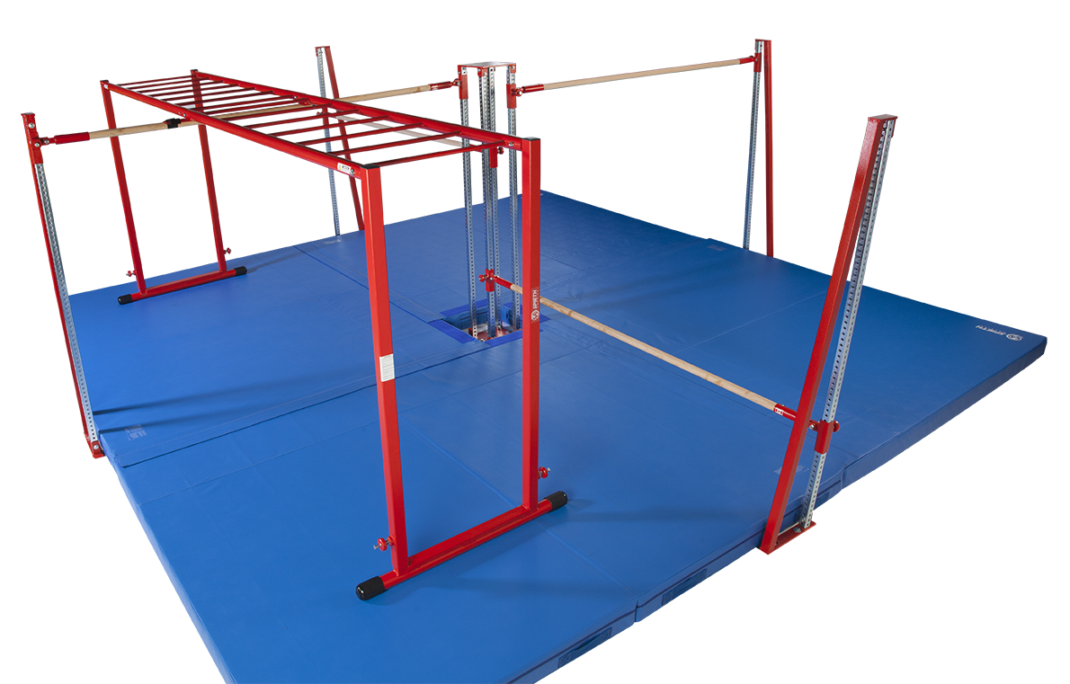 Gymnastics clipart parallel bar. Adjustable monkey assembly gym
