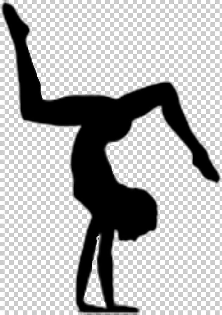 Gymnastics clipart shadow. Artistic handstand silhouette png