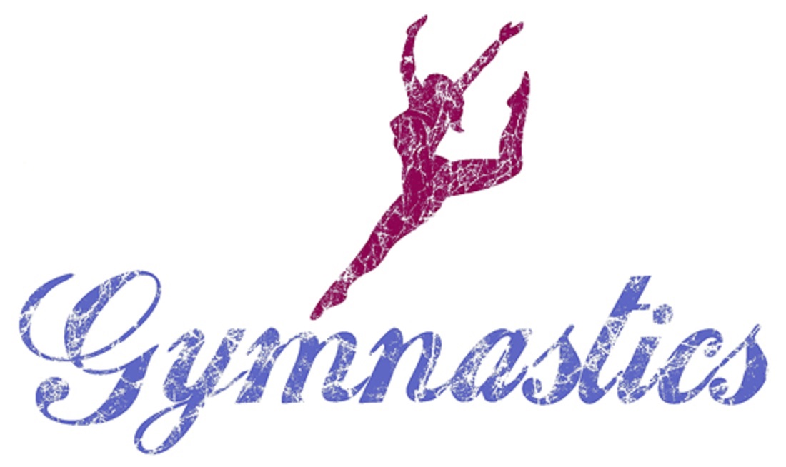 gymnastics clipart word