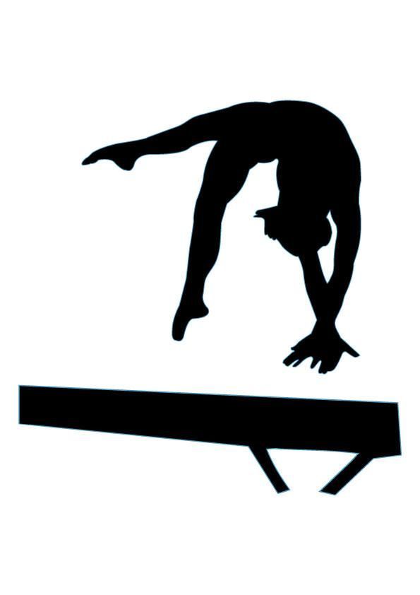 Free gymnastics pictures clipartix. Gymnast clipart