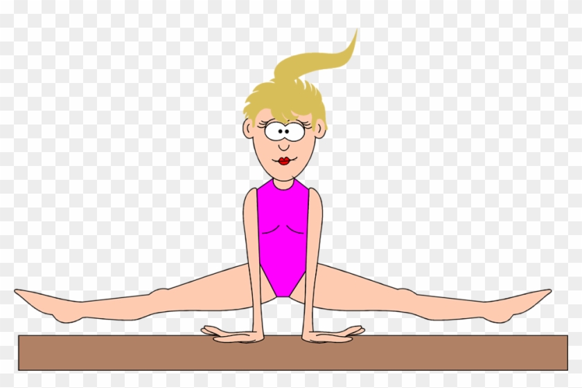 gymnastics clipart free cartoon