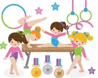 Gymnastics clipart gymnastics medal. Etsy easter treats clip