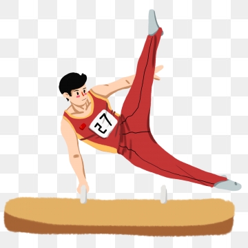 gymnastics clipart player